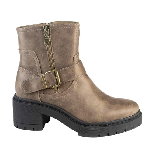 60% DESCUENTO CHATTAWAK Mujer 18KLINATAUPE40 Botín, Gris pardo, 40 EU, marrón, 40 EU