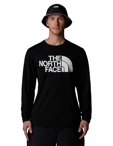 60% DESCUENTO The North Face L/S Half Dome Tops de Manga Larga para Hombre TNF Black M