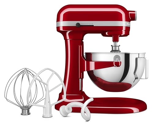 BUENA OFERTA 37% DESCUENTO KitchenAid HEAVY DUTY BATIDORA AMASADORA CON BOL ELEVABLE DE 5,2L ROJO IMPERIAL 5KSM55SXXEER