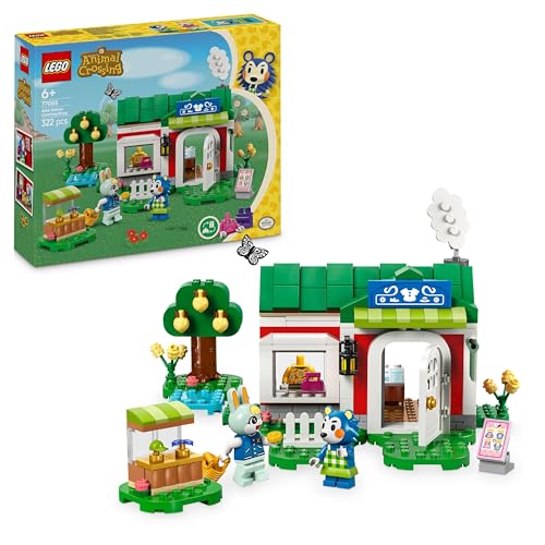 38% DESCUENTO LEGO Animal Crossing Tienda de Ropa de Las Hermanas Manitas Juego de Construcción, Figuras de Erizo y Conejo de Juguete, Regalo para Niñas, Niños y Gamers del Videojuegos de 6 Años o Más 77055