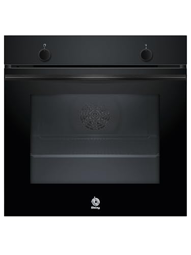 Balay   Horno multifunción, 60 cm, 5 funciones, gradas cromadas, Cristal negro, 3HB5000N3