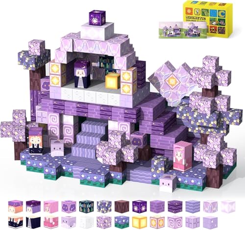 tinytrek Bloques de construcción magnéticos de 120 Piezas   Bloques magnéticos Ocean Adventure para niños de 3 8 años, Juguetes creativos de construcción Montessori para niños y niñas de 3 años