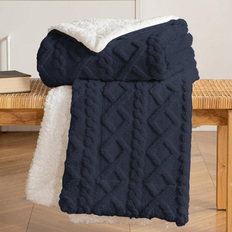 HOMESOL® Manta Sofa de Borrego, Manta Doble Cara Franela y Sherpa, 100% Poliester, Suave y Caliente para Invierno, 130×160 160×220 220×240 | Miravia