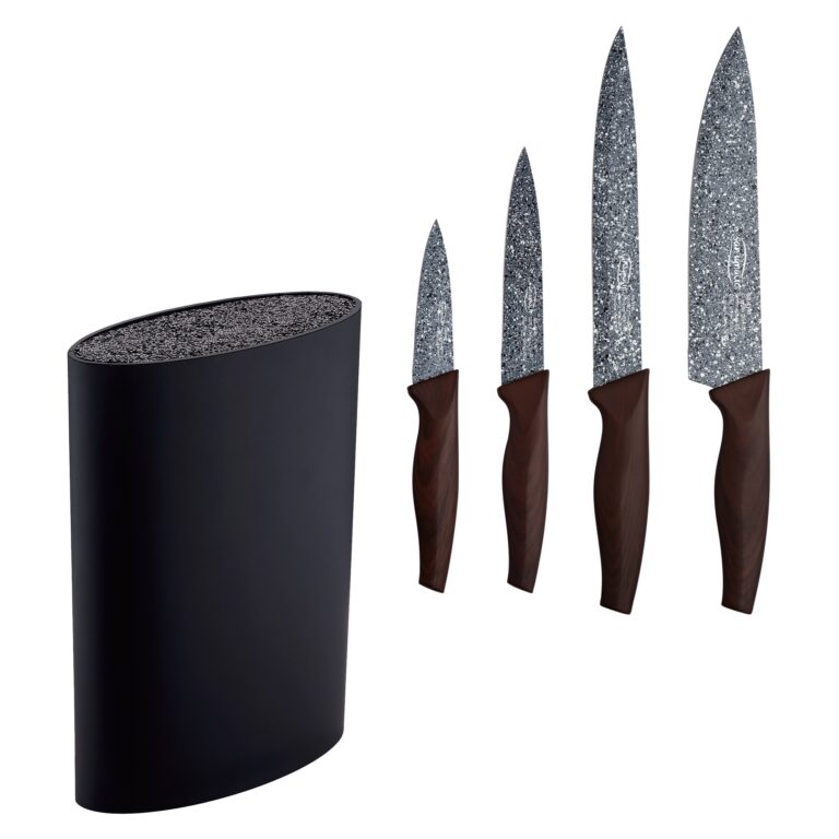 Juego de cuchillos de cocina San Ignacio con tacoma – Set completo para chefs y amantes de la cocina | Miravia