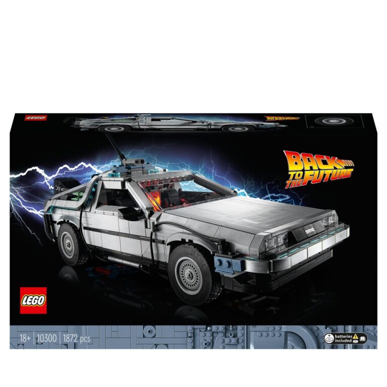 Modelo de Construcción de Coche Delorean Máquina del Tiempo de Regreso al Futuro LEGO Icons (Reacondicionado Grado A) · LEGO · El Corte Inglés