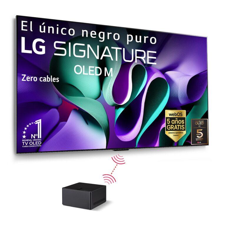 TV OLED Signature 246 cm (97″) LG OLED97M49LA 4K Inalámbrico con Smart TV WebOS24 para instalar en pared con soporte incluid (Reacondicionado Grado A) · LG · El Corte Inglés