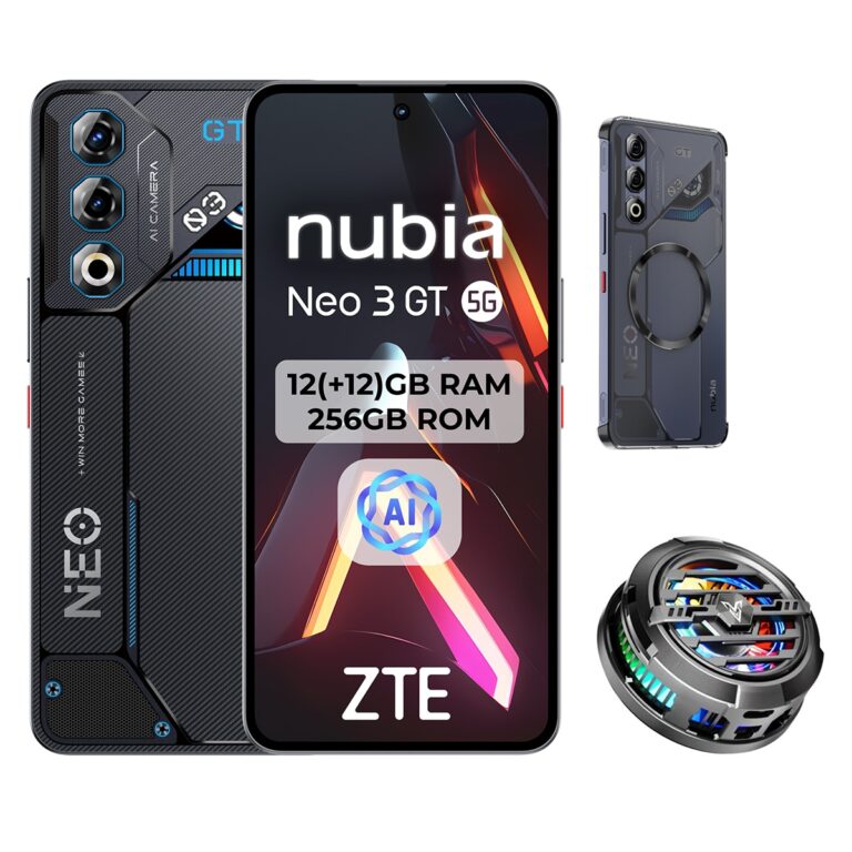 ZTE nubia Neo 3 GT 5G 12GB + 256GB móvil libre Gift Box · ZTE · El Corte Inglés