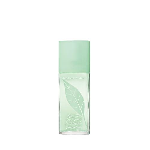 Elizabeth Arden   Green Tea, Eau Parfum, Perfume con Esencias Naturales de Té Verde y Bergamota, Refrescante Floral y Cítrico, Despierta los Sentidos, Aporta Energía, Perfume para Mujer, 50 ml