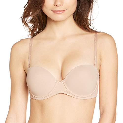 33% DESCUENTO Calvin KleinWomen’sStrapless BrasStrapless Push Up 0000F2660EBeige (Sand Dune)32B