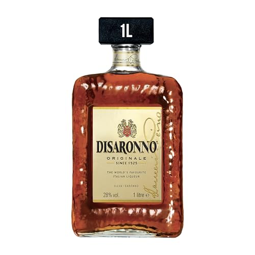 23% DESCUENTO Disaronno Licor italiano Amaretto   licor elaborado a base de almendrina   1 botella de 1L