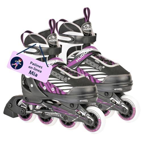 OFERTÓN SUPREMO 67% DESCUENTO Hudora Kinderinliner MIA   Patines en línea, Color Negro/Pink, Talla M