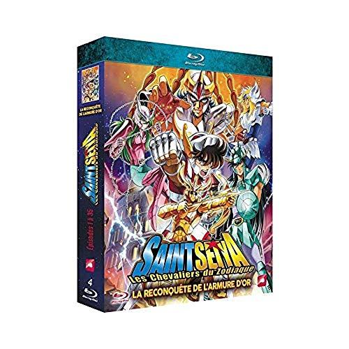 OFERTÓN SUPREMO 92% DESCUENTO Saint Seiya   Les chevaliers du Zodiaque : La reconquête de l’armure d’or   Épisodes 1 à 35 [Francia] [Blu ray]