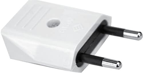 82% DESCUENTO Silver Electronics 9257 Clavija Macho, 250 V, Blanco