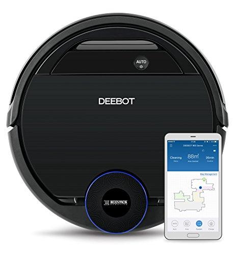 OFERTÓN SUPREMO 94% DESCUENTO ECOVACS Deebot OZMO 930   Robot Aspirador 4 en 1: barre, aspira, pasa mopa y friega, mapeo inteligente láser, compatible con Alexa, App, Wifi, reanuda limpieza tras recarga, reporte por voz, alfombras