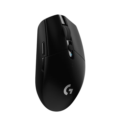 21% DESCUENTO Logitech G G305 Lightspeed Ratón Gaming Inalámbrico, Captor Hero 12K, 12,000 dpi, Ultra Ligero, Batería de 250h, 6 Botones Programables, Memoría Integrada, PC/Mac   Negro