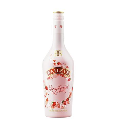 29% DESCUENTO Baileys Strawberries & Cream, licor de crema de whisky irlandesa con certificación B Corp, 700 ml