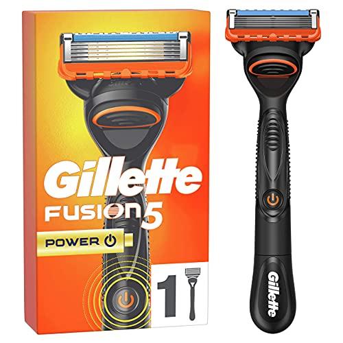 33% DESCUENTO Gillette Fusion 5 Power Maquinilla de Afeitar Hombre con Hojas Antifricción (el embalaje puede variar)