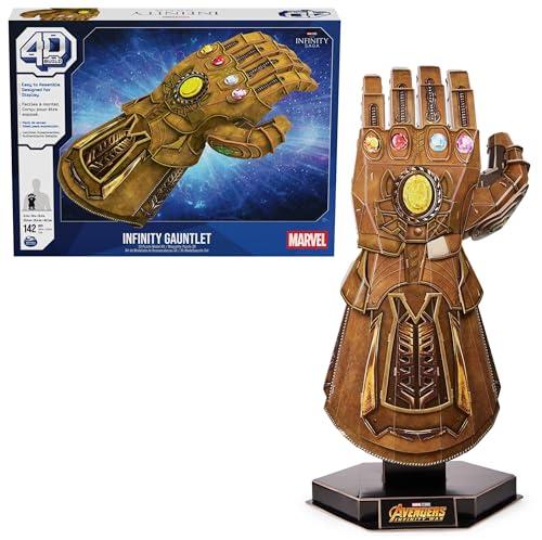 4D Build   GUANTE THANOS   Puzzle Marvel 3D   Juguetes Marvel   Rompecabezas 3D Juego Construcción   Puzzles para Adultos y Niños   6069823   Juguetes Niños 12 Años +