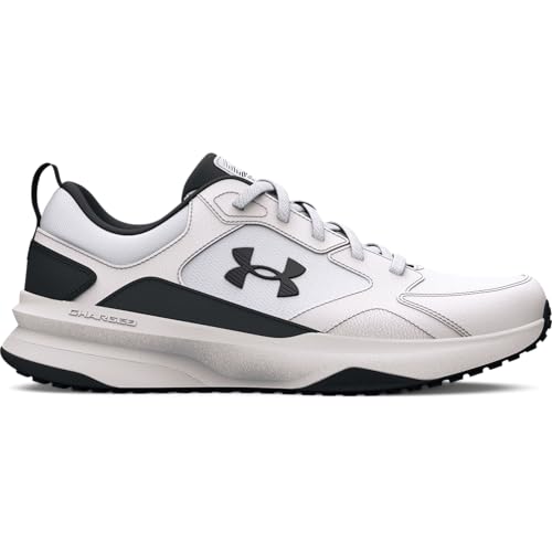 50% DESCUENTO Under Armour Charged Edge, Zapatillas de entrenamiento Hombre, White White Black, 42.5 EU