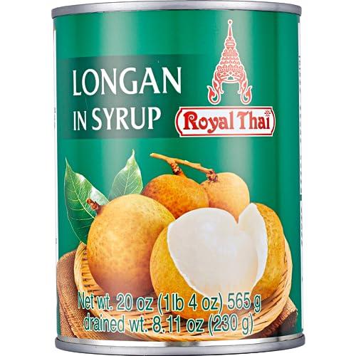 ROYAL THAI   Longans en almíbar   24 X 565 GR   Multipack