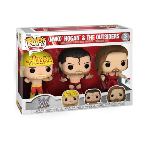 BUENA OFERTA 31% DESCUENTO Funko Pop! WWE: Hulk Hogan & Outsiders 3PK   Figura de Vinilo Coleccionable   Idea de Regalo  Mercancia Oficial   Juguetes para Niños y Adultos   Sports Fans   Muñeco para Coleccionistas y Exposición