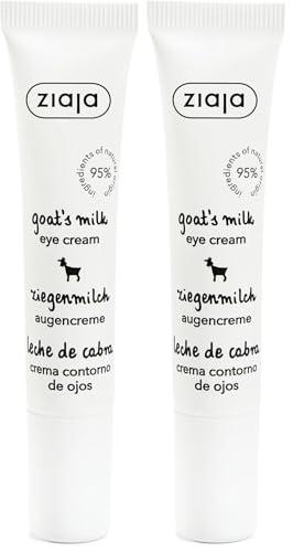 50% DESCUENTO Ziaja Leche de Cabra Crema Contorno de Ojos, 15ml (Paquete de 2)