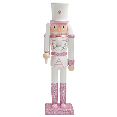 DESCUENTAZO 50% DESCUENTO Figura de Cascanueces de Navidad, 30 cm, decoración navideña de madera, Cascanueces en forma de soldado, Figuras de Cascanueces para decoración, Figura grande de Cascanueces para decoración navideña