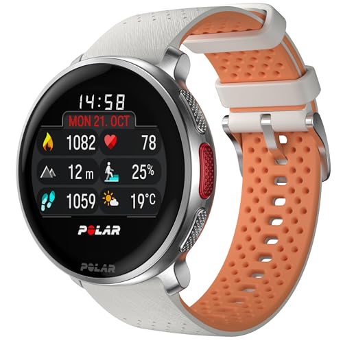 45% DESCUENTO Polar Vantage V3, reloj deportivo con GPS, monitor de frecuencia cardíaca avanzado, duración de la batería ampliada, smartwatch para hombre y mujer, mapas offline, reloj de running, reloj de triatlón
