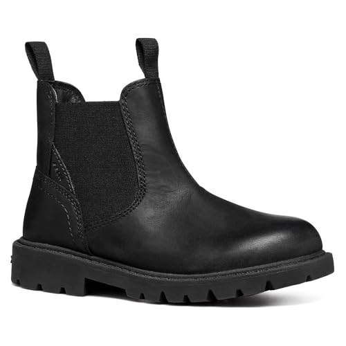 45% DESCUENTO Geox J SHAYLAX BOY A, Bota Chelsea, Black,