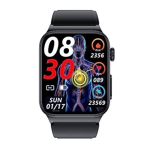 WATCHMARK Reloj Inteligente Cardio One 2 Correa de Silicona Negra