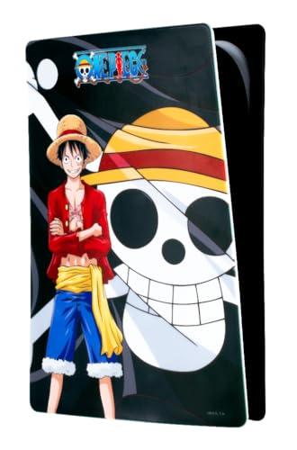 OFERTÓN SUPREMO 84% DESCUENTO Konix One Piece   Funda Protectora para Consola PS5 (Silicona, antigolpes, Resistente a los arañazos), diseño de Luffy, Color Negro