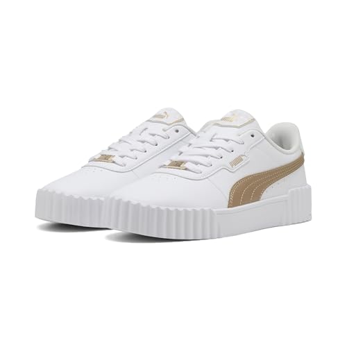 45% DESCUENTO PUMA Tenis Carina 3.0 para Mujer, 3 0 Dayinight Oro Blanco, 40 EU