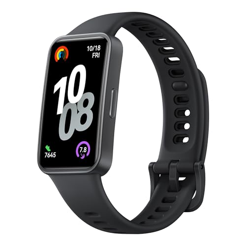 36% DESCUENTO HUAWEI Band 10 Smartwatch, Monitorización de Actividad Física con IA, Análisis del Sueño a Nivel Profesional, VFC Promedio y Datos sobre el Sueño, iOS & Android, 14 Días de Autonomía, Negro