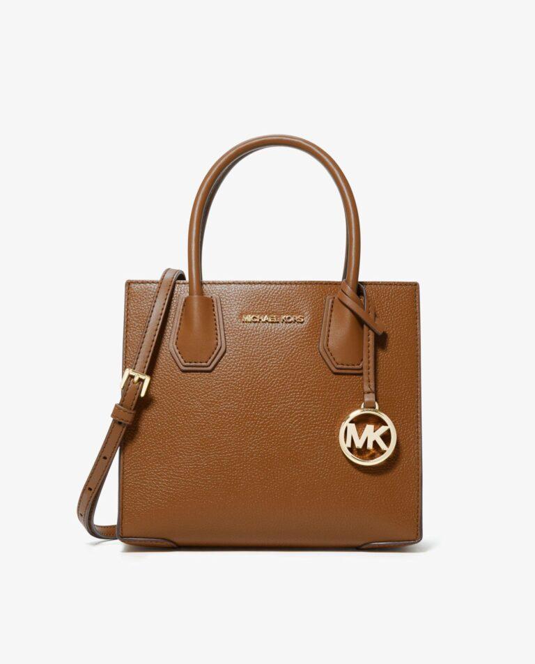 Bandolera de mujer Mercer mediana de piel granulada · Michael Michael Kors · El Corte Inglés