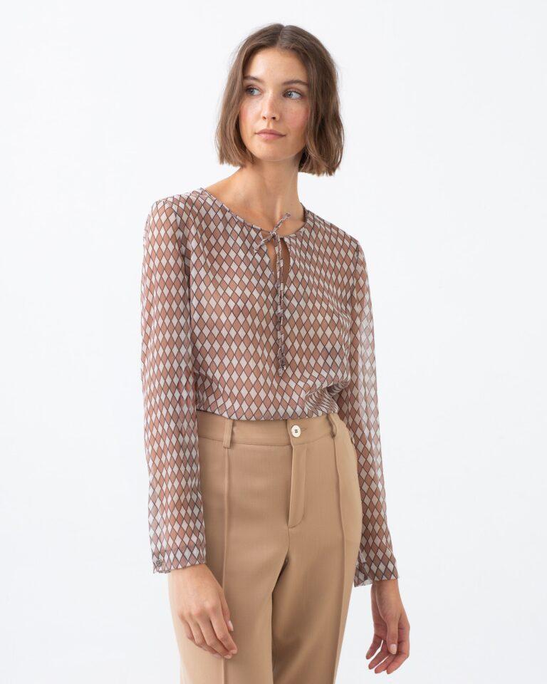 Blusón de mujer manga ranglan con estampado · Lasserre · El Corte Inglés