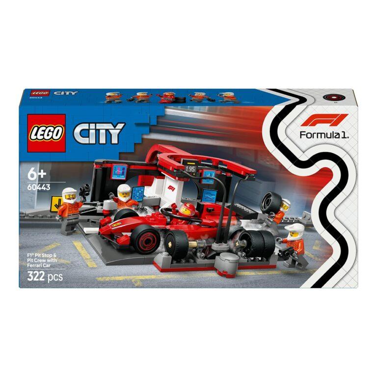 Juego de construcción Parada en Boxes de F1® y Equipo de Mecánicos con Coche Ferrari LEGO City – 60443 (Reacondicionado Grado A) · LEGO · El Corte Inglés
