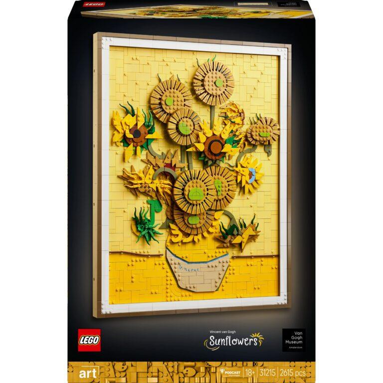 Juego de Construcción Vincent van Gogh: Los Girasoles LEGO Art – 31215 (Reacondicionado Grado B) · LEGO · El Corte Inglés