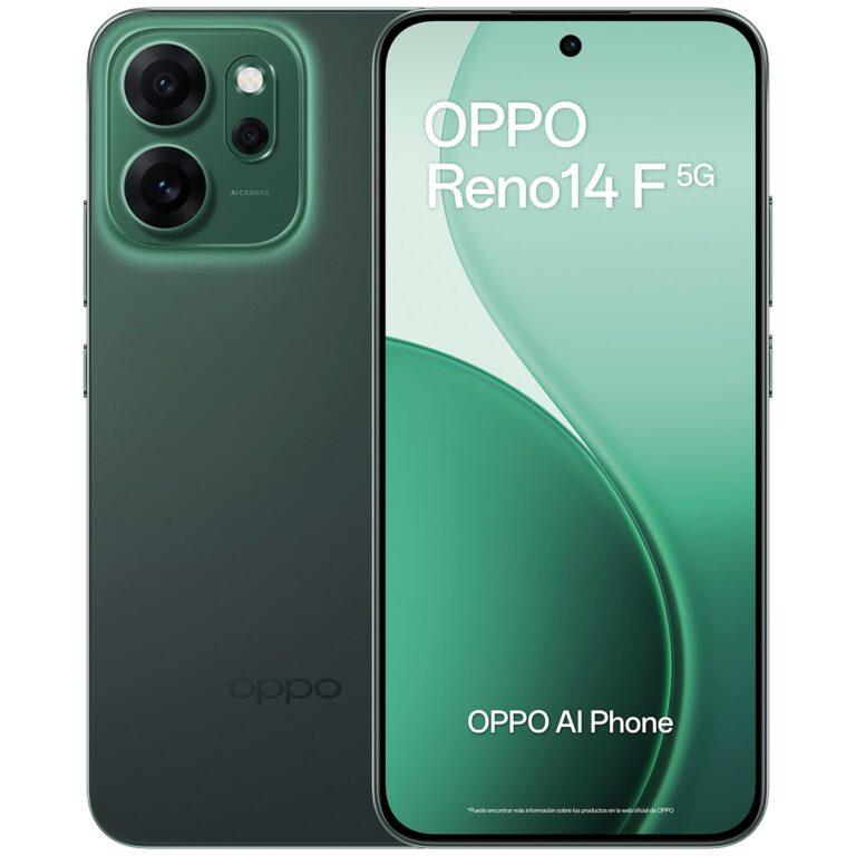Oppo Reno 14 F 5G 8GB + 256 GB móvil libre (Reacondicionado Grado A) · Oppo · El Corte Inglés