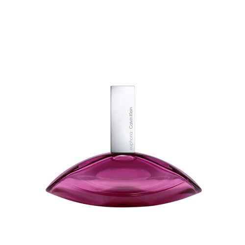 CALVIN KLEIN Euphoria Eau de Parfum para mujer | Fragancia femenina con notas de granada, orquidea negra y madera de caoba | 100 ml