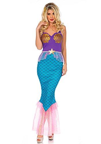 WONDERLAND W5040703101   Disfraz de sirena para mujer, multicolor, talla 42 44