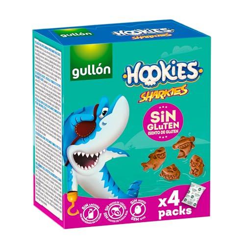 DESCUENTAZO 43% DESCUENTO Galletas Sin Gluten Gullón Hookies Mini Sharkies 160g (4x40g)