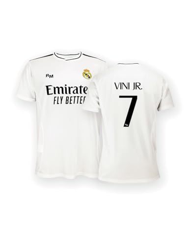 Real Madrid Primera Equipación Temporada 24/25 Camiseta Unisex Adulto (Pack de 1)
