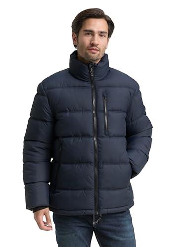 50% DESCUENTO TOM TAILOR Chaqueta acolchada para hombre de material impermeable, Sky Captain Blue 10668   Juego de mesa [Importado de Alemania], M