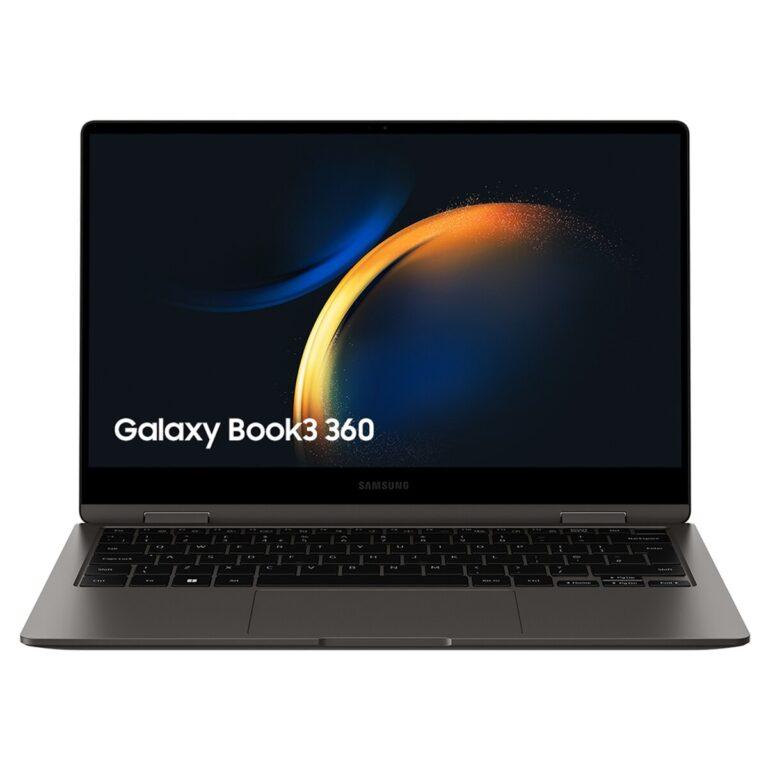 Convertible 2 en 1 Samsung Galaxy Book3 360, i5-1340P EVO, 16GB, 512GB SSD, 13,3″, W11 (Reacondicionado Grado D) · Samsung · El Corte Inglés