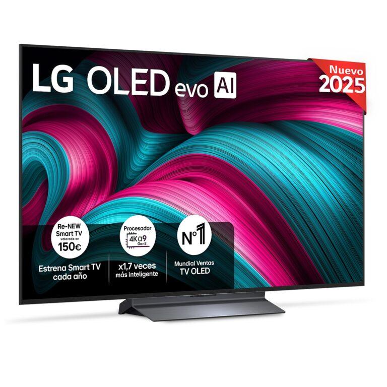 TV OLED evo AI C5 139cm (55″) LG OLED55C56LB, Smart TV 4K (Reacondicionado Grado A) · LG · El Corte Inglés