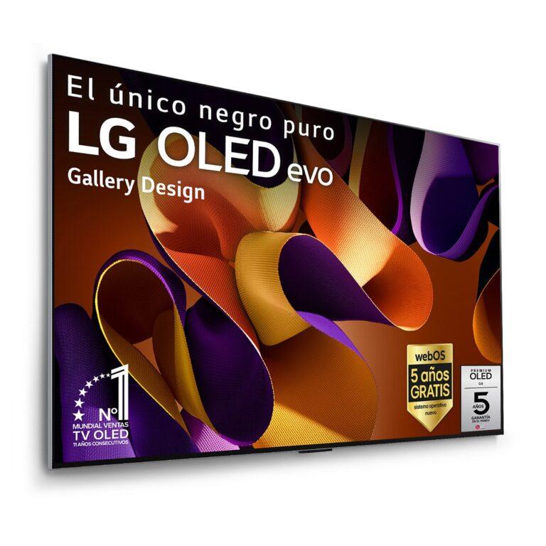 TV OLED evo* 139cm (55″) LG OLED55G45LW 4K con Smart TV WebOS24 para instalar en pared con soporte incluido (Reacondicionado Grado C) · LG · El Corte Inglés