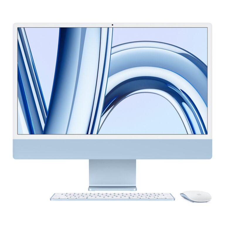 Apple iMac 24 (2023), M3, 8GB, 256GB SSD, GPU 8 Núcleos, Retina 4,5K 24″, MacOS (Reacondicionado Grado C) · Apple · El Corte Inglés