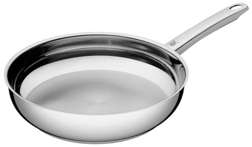 66% DESCUENTO WMF Favorit   Sartén 28 cm Profesional Sin Revestimiento, Sartén de Acero Inoxidable Apta Inducción, Acero Inoxidable Cromargan, Apta para Horno