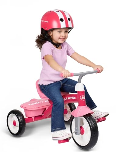 47% DESCUENTO Radio Flyer Triciclo Rosa, Triciclo para niños pequeños al Aire Libre, de 2 ½ a 5 años (Exclusivo de Amazon)
