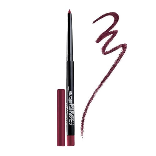 Maybelline New York, Perfilador de Labios, Color Sensational, Tono 110   Rich Wine